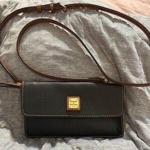 Dooney & Bourke Classic Black and Brown Crossbody Bags
